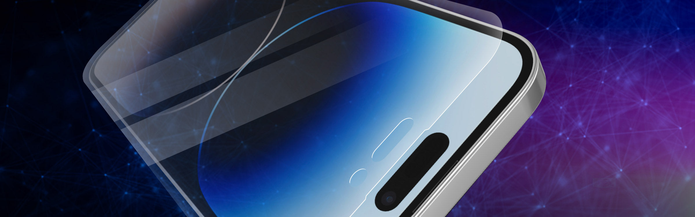 Protecteur d'écran en verre trempé de iShieldz pour Samsung Galaxy