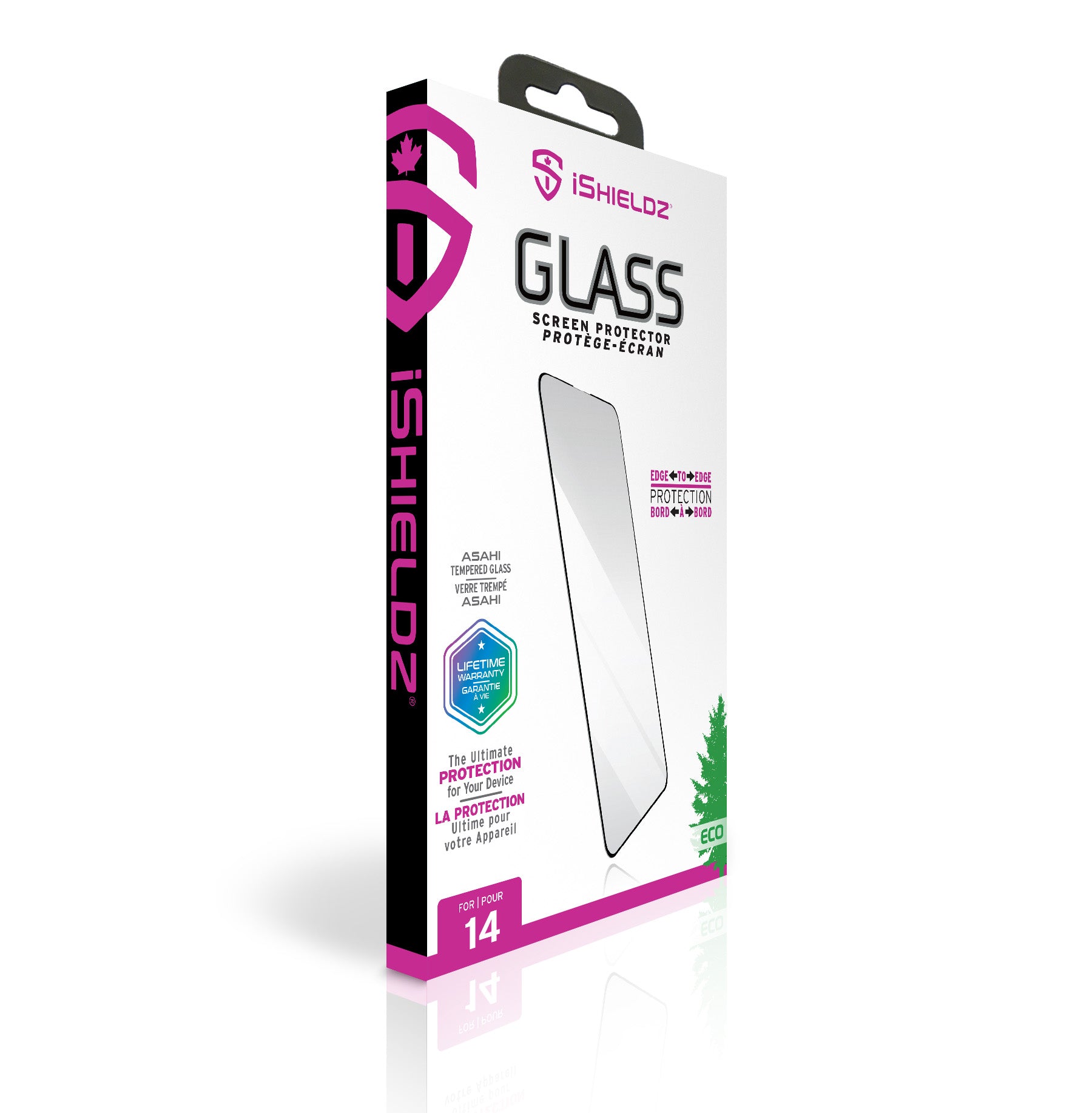 IntelliShield Tempered Glass w/3D Edge for iPhone 12 Mini