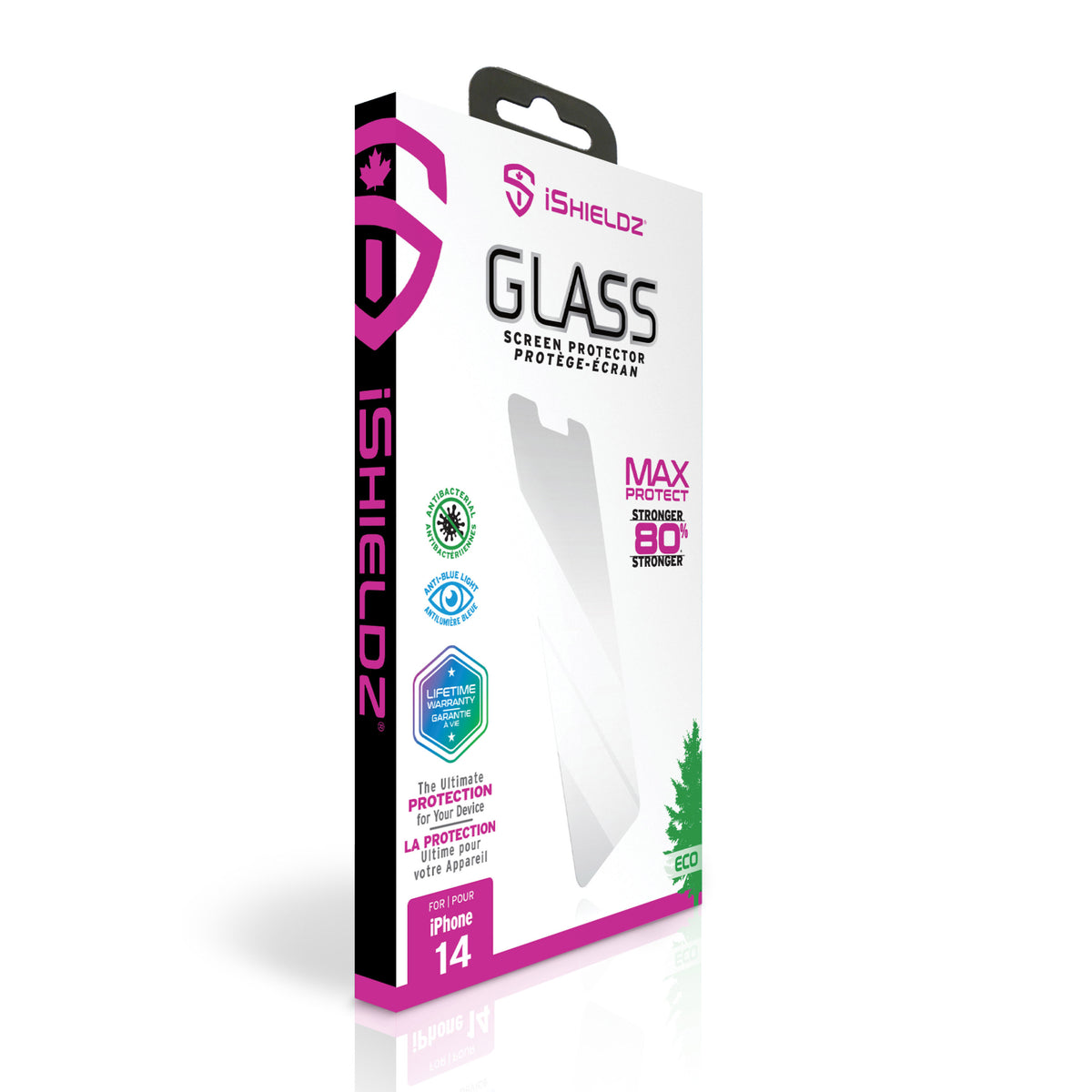 Film de protection en verre trempé pour iPhone série 14 avec protection de  la vie privée (Privacy Glass/Pack de 2)